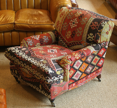 Turkish Kilim Lansdown Chair